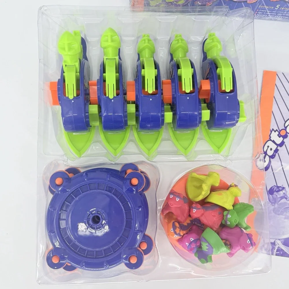 Cat-A-Pult Complete‎ Game 2001 HandsOnToys Flying Cats Chain Reaction Toy
